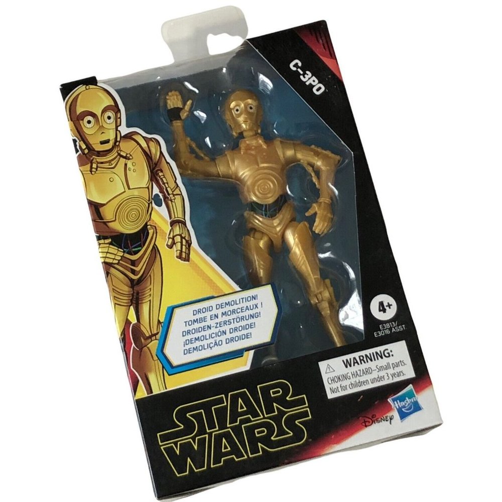 Disney Star Wars Galaxy‎ of Adventures C-3PO Droid Figure Hasbro 2019 New In Box